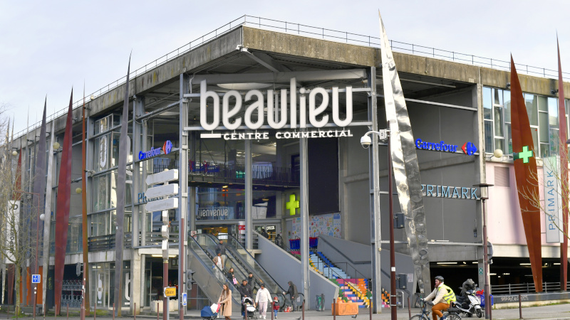 Le centre commercial Beaulieu se réinvente depuis 50 ans © Rodolphe Delaroque - Nantes Métropole.