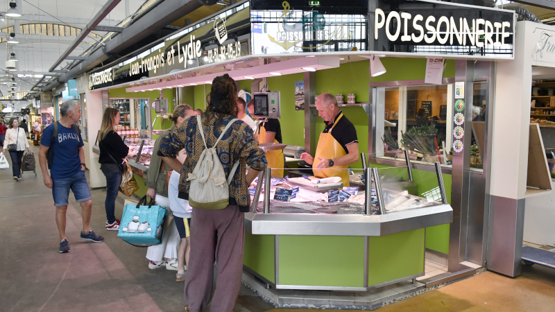 Le marché de Talensac est le plus fréquenté de la ville.  © Rodolphe Delaroque Nantes Métropole