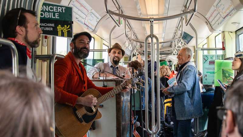 [Vidéo] Nantes fête son nouveau tramway