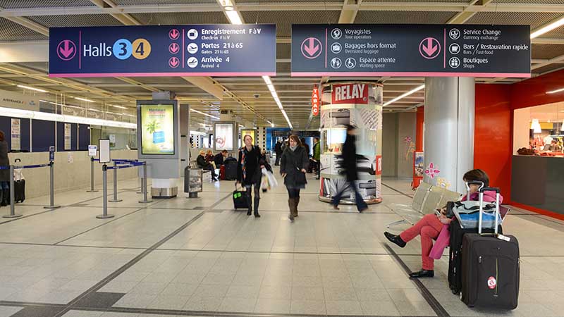 L’aéroport de Nantes-Atlantique. En 2019, l’infrastructure vieillissante et saturée avait accueilli plus de 7,2 millions de passagers.
