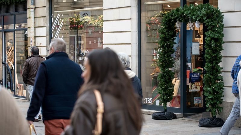 La très chic rue d'Orléans propose un Noël 