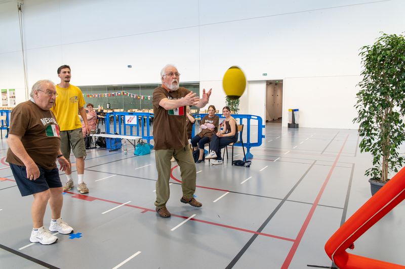 Pour se préparer à ces olympiades, les sportives et sportifs ont bénéficié d'un entraînement © Loïc Gatteau pour Nantes Métropole
