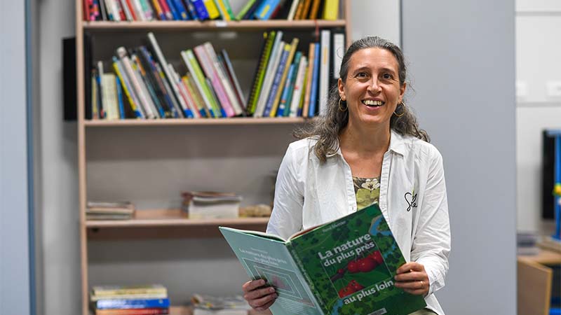 Ghislaine Rodriguez, adjointe à l'Éducation, à la réussite éducative et à la restauration scolaire de la Ville de Nantes. © Thierry Mézerette pour Nantes Métropole