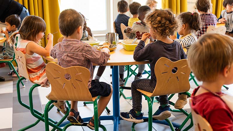 Du 16 au 20 octobre 2023, c'est la semaine du goût dans les écoles nantaises. © Garance Wester pour Nantes Métropole Du 16 au 20 octobre 2023, c'est la semaine du goût dans les écoles nantaises. © Garance Wester pour Nantes Métropole