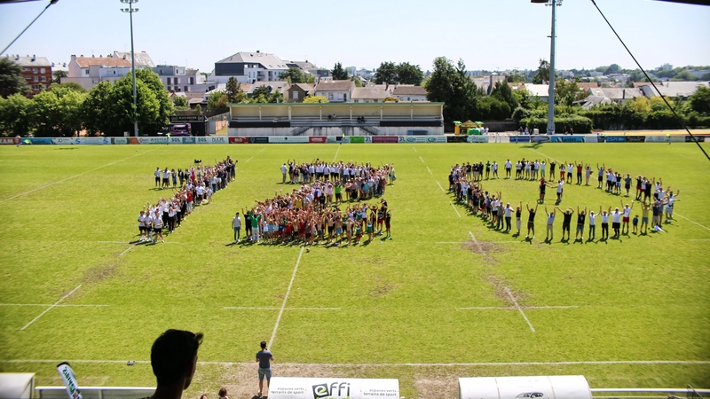 Le Stade Nantais, fondé en 1903, a organisé une grande fête pour célébrer ses 120 ans d'existence. © Romain Boulanger