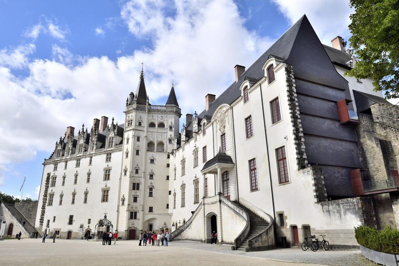 La cour intérieure du château des ducs de Bretagne © Stephan Menoret